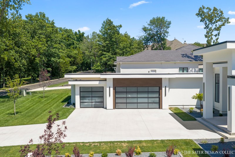 Architectural House Design - Exterior - Front Elevation 4 for Contemporary House Plan #930-546 - 3 bed, 3.5 bath