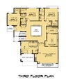 Contemporary Style House Plan - 5 Beds 4 Baths 5889 Sq/Ft Plan #1066-133 