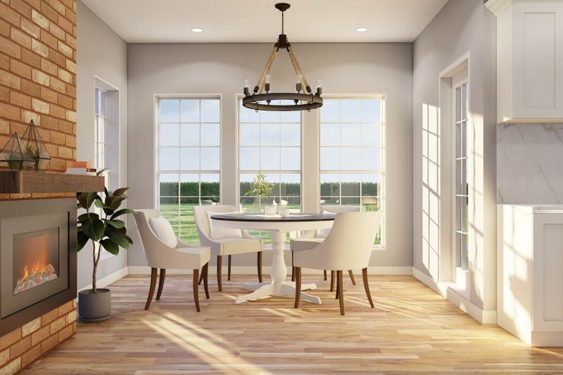 House Plan Design - Interior - Other for European House Plan #17-2060 - 4 bed, 3 bath