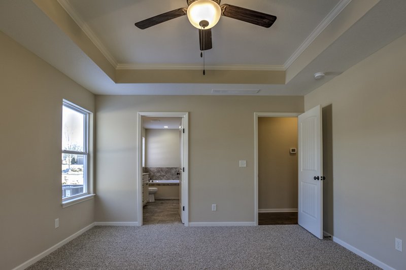 Home Plan - Interior - Master Bedroom 1 for Ranch House Plan #20-1869 - 3 bed, 2 bath