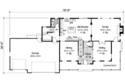 Traditional Style House Plan - 3 Beds 2.5 Baths 2951 Sq/Ft Plan #51-360 