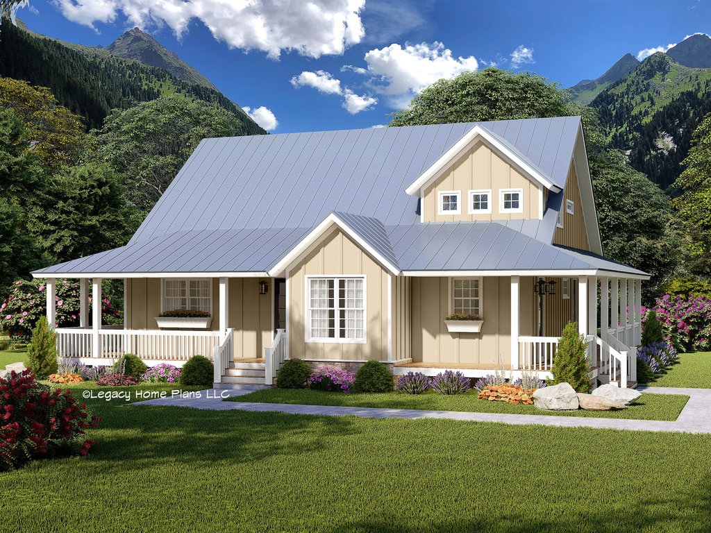 Southern Style House Plan - 3 Beds 2.5 Baths 2200 Sq/Ft Plan #932-790 ...