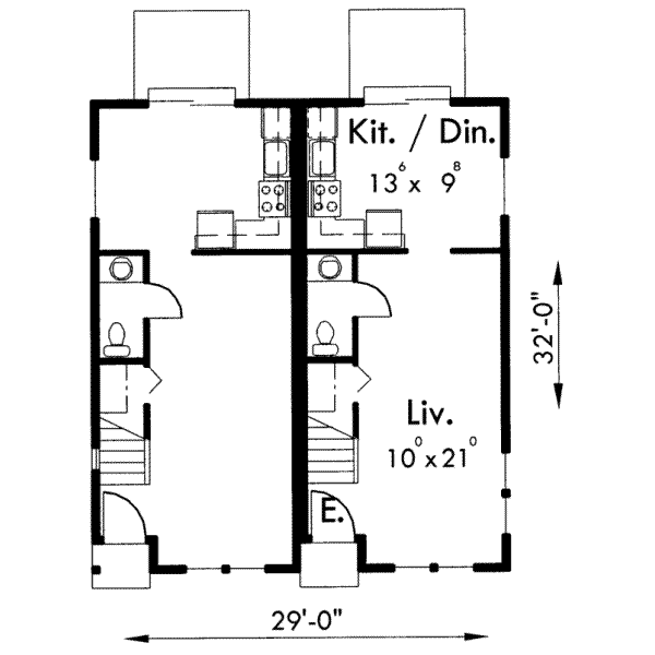 Traditional Floor Plan - Main Floor Plan #303-362