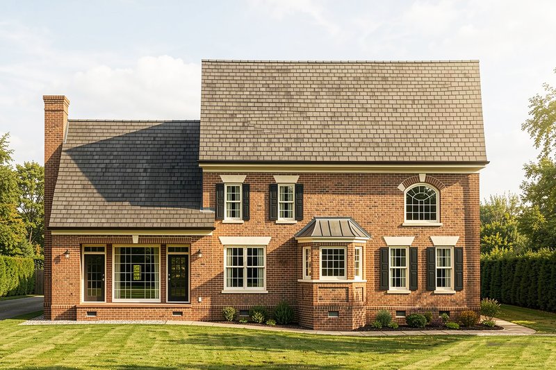 Home Plan - Photo 3 for Colonial House Plan #137-354 - 4 bed, 3 bath