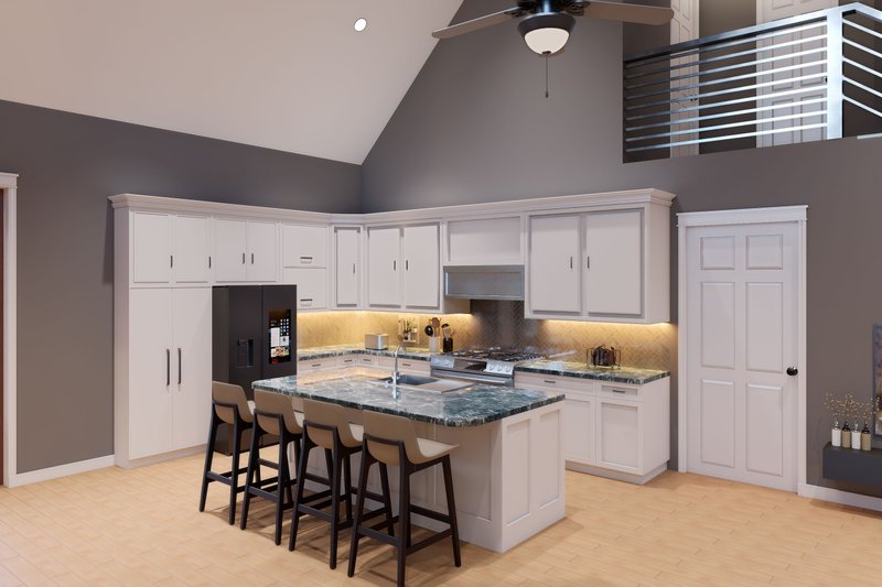 Architectural House Design - Interior - Kitchen for Country House Plan #932-1301 - 3 bed, 2.5 bath