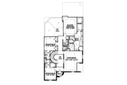 European Style House Plan - 4 Beds 4 Baths 3648 Sq/Ft Plan #141-367 