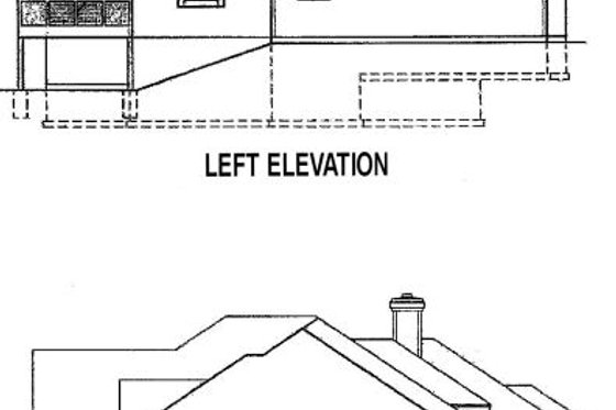 Exterior - Other Elevation for Mediterranean House Plan #67-212 - 3 bed, 3 bath