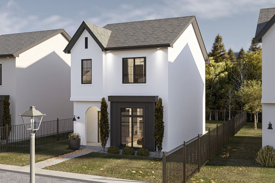 Exterior - Other Elevation for Cottage House Plan #455-703 - 2 bed, 2.5 bath