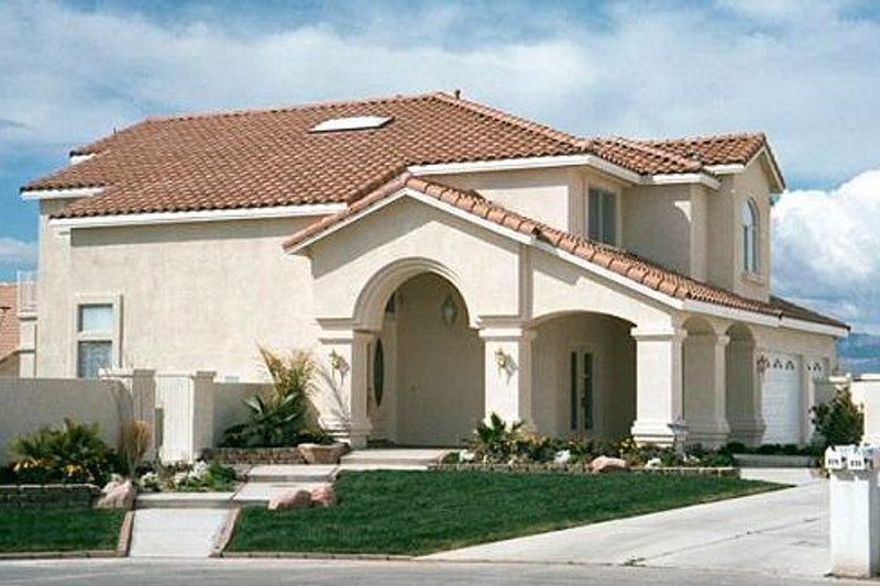 Dream House Plan - Photo 1 for Mediterranean House Plan #1-750 - 5 bed, 3 bath