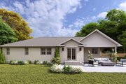 Ranch Style House Plan - 3 Beds 2 Baths 1497 Sq/Ft Plan #1060-302 