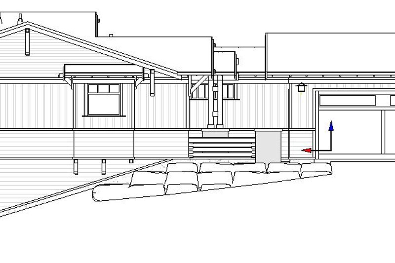 Architectural House Design - Exterior - Other Elevation for Craftsman House Plan #895-155 - 4 bed, 2.5 bath