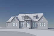 Farmhouse Style House Plan - 3 Beds 3.5 Baths 2881 Sq/Ft Plan #430-408 Exterior 