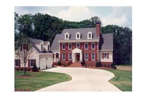 Exterior - Other Elevation for Colonial House Plan #429-13 - 4 bed, 3.5 bath