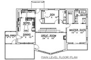 Contemporary Style House Plan - 3 Beds 2.5 Baths 3288 Sq/Ft Plan #117-521 