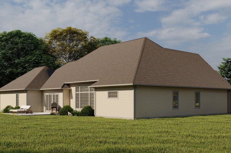 House Plan Design - Exterior - Other Elevation for Traditional House Plan #1064-203 - 4 bed, 3 bath
