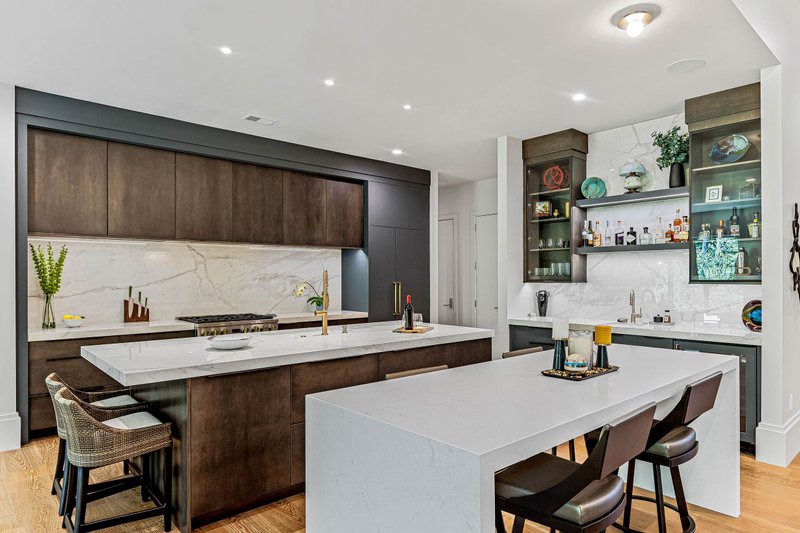 Dream House Plan - Interior - Kitchen 1 for Contemporary House Plan #938-146 - 3 bed, 3.5 bath