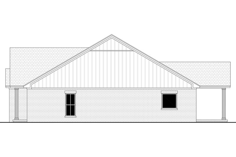Dream House Plan - Exterior - Other Elevation 1 for Farmhouse House Plan #430-441 - 3 bed, 2 bath
