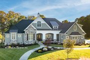 Traditional Style House Plan - 5 Beds 5 Baths 4186 Sq/Ft Plan #929-1042 