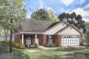 Traditional Style House Plan - 3 Beds 2 Baths 1082 Sq/Ft Plan #17-582 