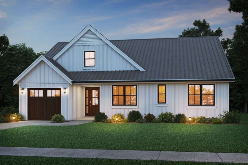 Farmhouse Style House Plan - 3 Beds 3.5 Baths 1971 Sq/Ft Plan #48-1162