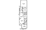 Traditional Style House Plan - 2 Beds 2 Baths 1579 Sq/Ft Plan #81-13708 