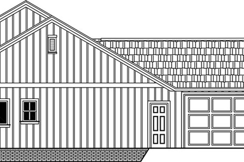 House Design - Exterior - Other Elevation 1 for Traditional House Plan #21-468 - 3 bed, 2.5 bath
