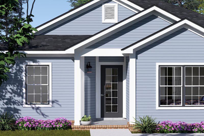 Architectural House Design - Exterior - Other Elevation for Cottage House Plan #513-2467 - 4 bed, 3 bath