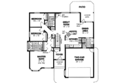 Ranch Style House Plan - 3 Beds 2 Baths 1522 Sq/Ft Plan #18-1020 
