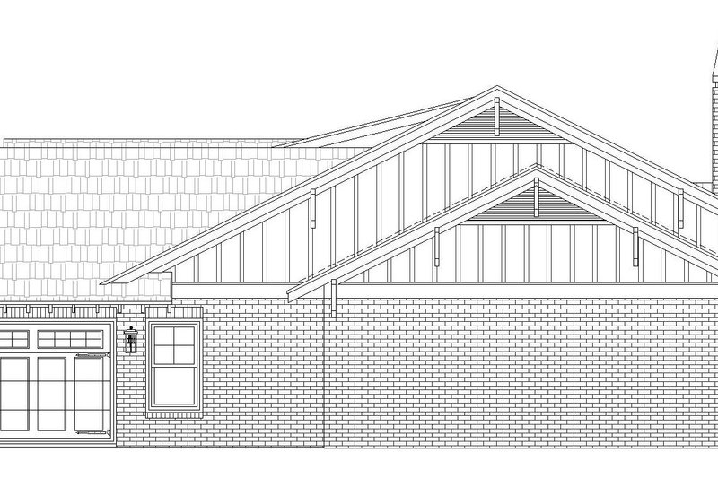 Dream House Plan - Exterior - Other Elevation 1 for Southern House Plan #932-80 - 3 bed, 2.5 bath
