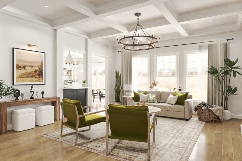 Dream House Plan - Interior - Family Room 2 for Craftsman House Plan #54-694 - 5 bed, 4 bath