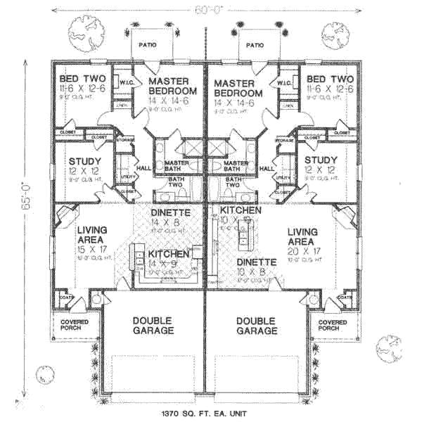 Traditional Floor Plan - Main Floor Plan #310-445