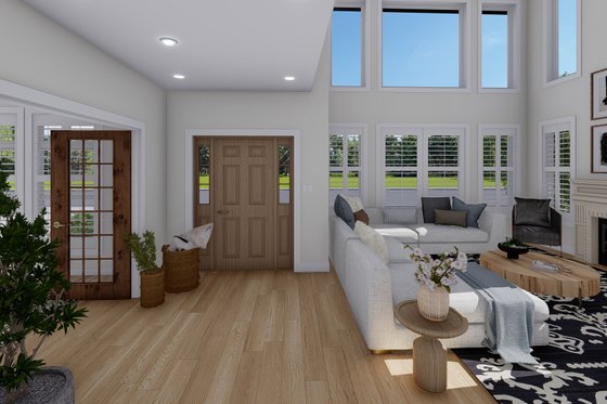 Interior - Family Room 2 for Contemporary House Plan #1060-142 - 3 bed, 2.5 bath