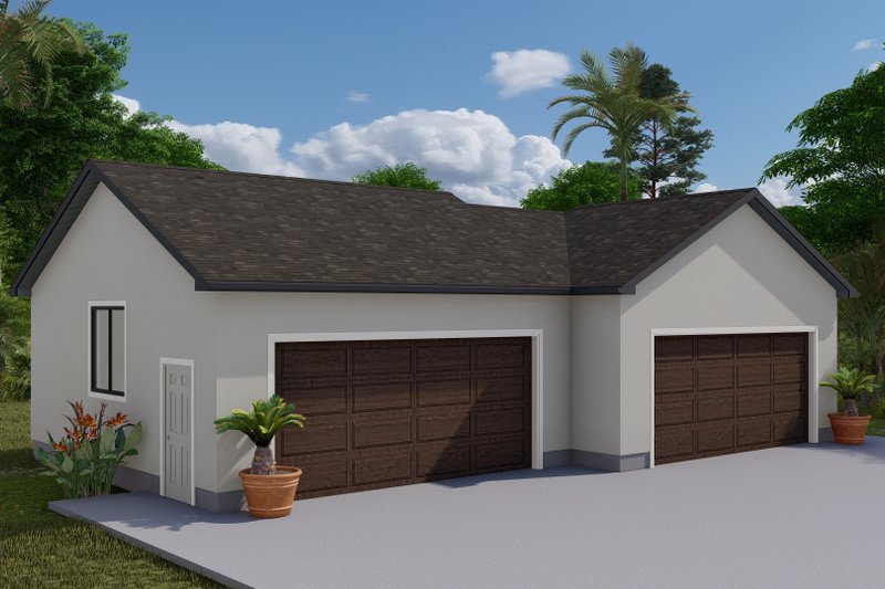 Home Plan - Exterior - Front Elevation 4 for Traditional House Plan #1060-127, 0 bath