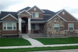 Exterior - Front Elevation 3 for Craftsman House Plan #1060-134 - 4 bed, 2.5 bath