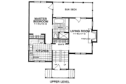 Beach Style House Plan - 3 Beds 3 Baths 1444 Sq/Ft Plan #322-124 