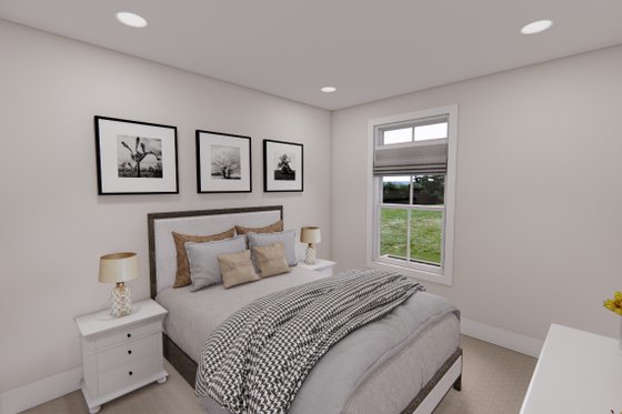 Interior - Bedroom for Farmhouse House Plan #51-1327 - 3 bed, 2.5 bath