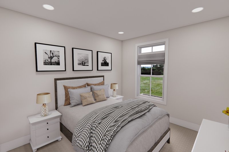 Home Plan - Interior - Bedroom for Farmhouse House Plan #51-1327 - 3 bed, 2.5 bath