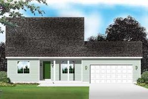 Traditional Exterior - Front Elevation Plan #49-187