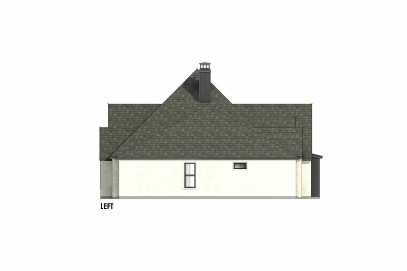 House Design - Exterior - Other Elevation for European House Plan #1096-148 - 4 bed, 3.5 bath