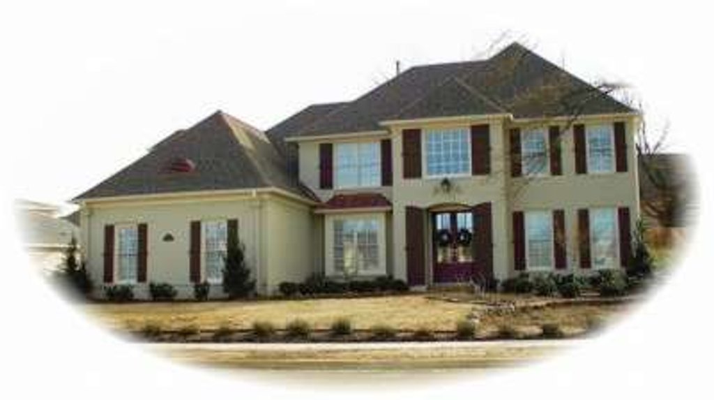 Exterior - Front Elevation 2 for Traditional House Plan #81-1230 - 4 bed, 3.5 bath