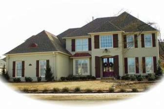 Exterior - Front Elevation for Traditional House Plan #81-1230 - 4 bed, 3.5 bath