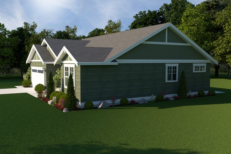 Architectural House Design - Right Side