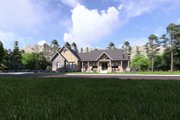 Farmhouse Style House Plan - 6 Beds 5.5 Baths 4674 Sq/Ft Plan #1069-41 Exterior 