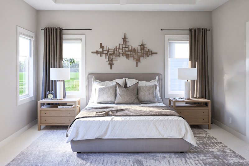 House Design - Interior - Bedroom 1 for Traditional House Plan #455-323 - 3 bed, 2 bath