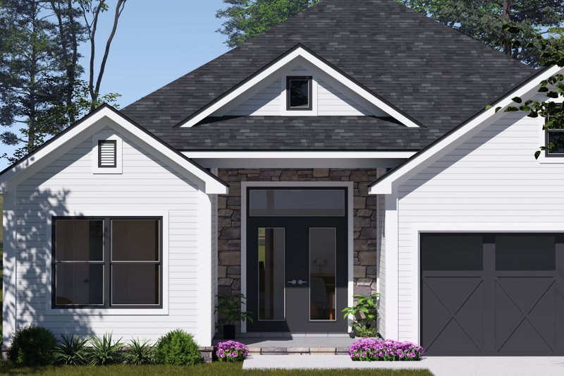 Cottage Style House Plan - 4 Beds 3 Baths 1689 Sq/Ft Plan #513-2399 ...