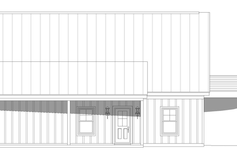 Home Plan - Exterior - Other Elevation 1 for Traditional House Plan #932-480, 0 bath