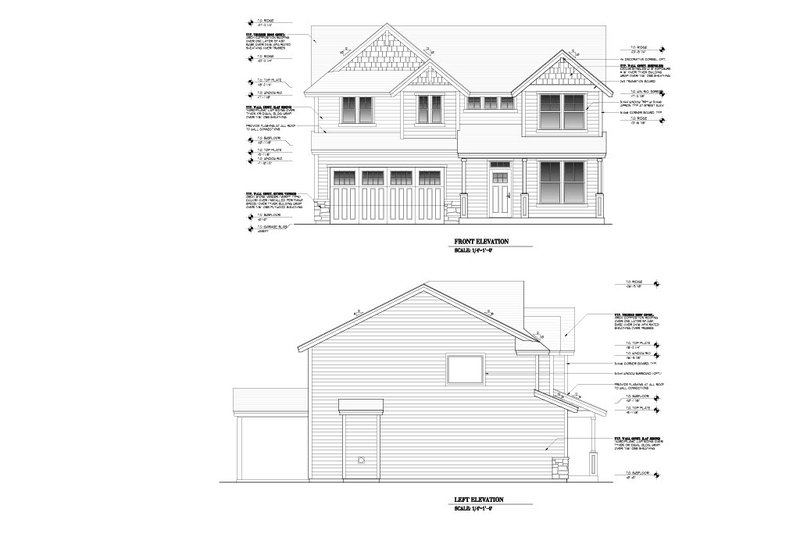 House Design - Exterior - Other Elevation for Craftsman House Plan #53-715 - 4 bed, 2.5 bath