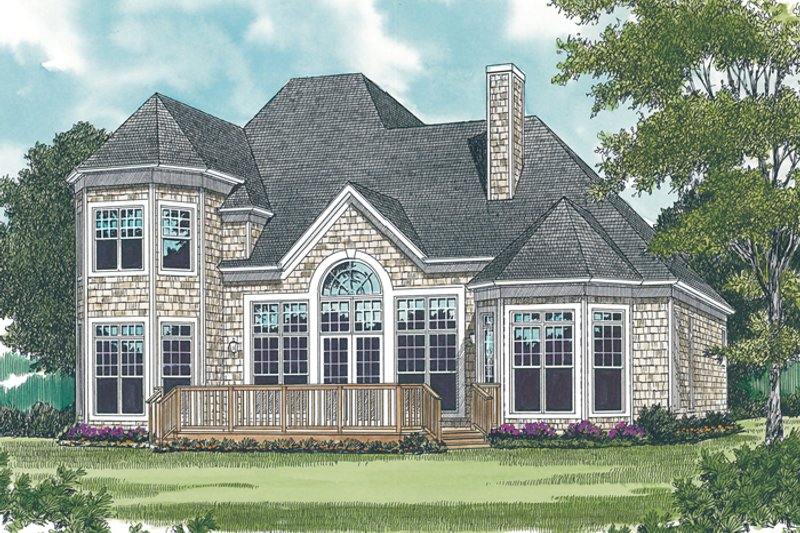 Country Style House Plan - 3 Beds 3.5 Baths 2443 Sq/Ft Plan #453-29 ...