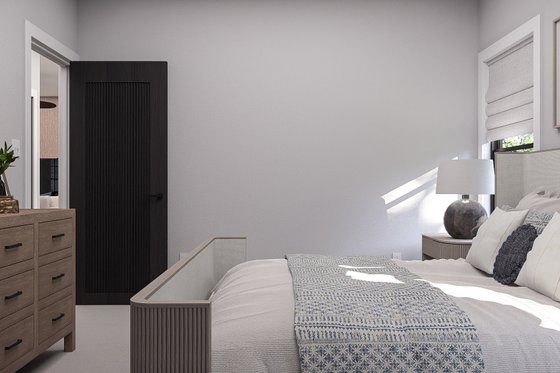 Interior - Master Bedroom 1 for Traditional House Plan #455-729 - 3 bed, 2 bath