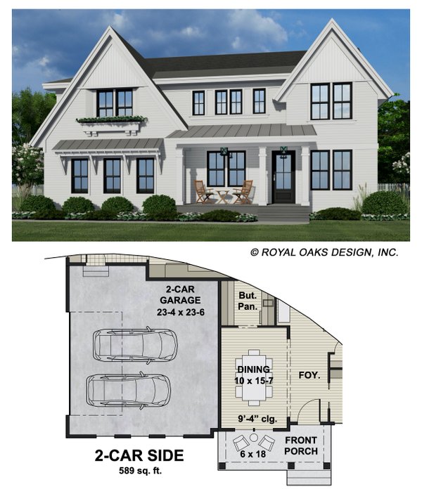 Home Plan - Farmhouse Floor Plan - Other Floor Plan #51-1212